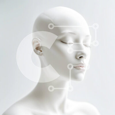 Intra Συλλεκτικό Ξύλινο Παζλ Plywood 4mm - Λευκό Φόρεμα Μανεκέν - Φωτογραφία μόδας Σε Ξύλινο Κουτί - Διαστάσεις: 10x10 cm – 25 κομμάτια - Image 1