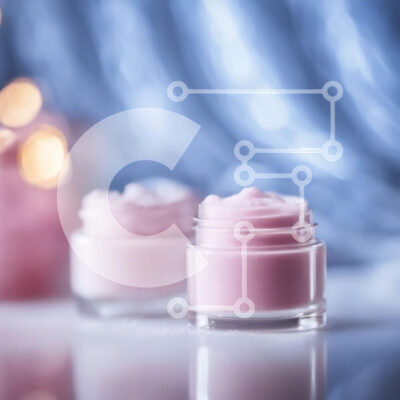 Intra Συλλεκτικό Ξύλινο Παζλ Plywood  4mm - Ροζ κρέμα βάζα σε ένα τραπέζι με φώτα Σε Ξύλινο Κουτί - Διαστάσεις: 10x10 cm – 25 κομμάτια - Image 1