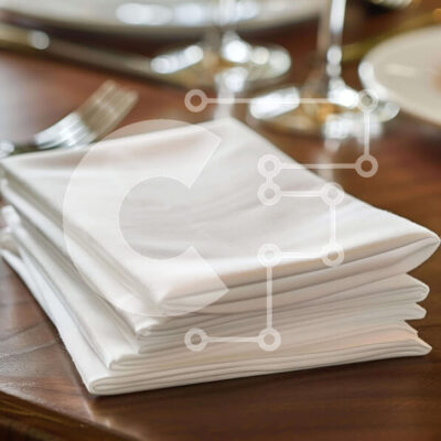 Intra Συλλεκτικό Ξύλινο Παζλ Plywood 4mm - Λευκές χαρτοπετσέτες και ασημικά σετ σε ξύλινη τραπεζαρία Σε Ξύλινο Κουτί - Διαστάσεις: 10x10 cm – 25 κομμάτια - Image 1