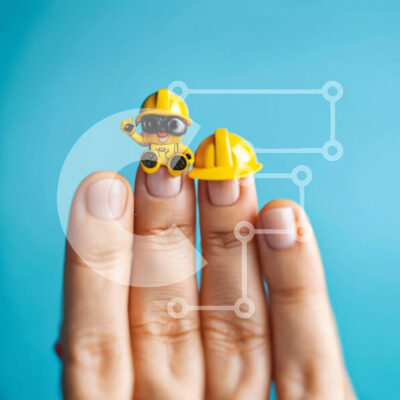 Intra Συλλεκτικό Ξύλινο Παζλ Plywood  4mm - Παιχνιδιάρικο δάχτυλο με συλλεκτικά παιχνίδια Σε Ξύλινο Κουτί - Διαστάσεις: 10x10 cm – 25 κομμάτια - Image 1