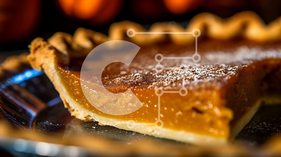 Intra Συλλεκτικό Ξύλινο Παζλ Plywood  4mm - Νόστιμη φέτα κολοκυθόπιτας με σαντιγί από πάνω Σε Ξύλινο Κουτί - Διαστάσεις: 10x10 cm – 25 κομμάτια