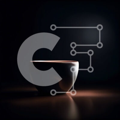 Intra Συλλεκτικό Ξύλινο Παζλ Plywood  4mm - Μινιμαλιστική κούπα καφέ σε σκούρο ξύλινο φόντο Σε Ξύλινο Κουτί - Διαστάσεις: 10x10 cm – 25 κομμάτια - Image 1