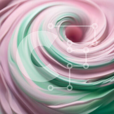 Intra Συλλεκτικό Ξύλινο Παζλ Plywood 4mm - Νόστιμο στροβιλισμένο πάγωμα σε ένα κέικ - εικόνα από κοντά Σε Ξύλινο Κουτί - Διαστάσεις: 10x10 cm – 25 κομμάτια - Image 1