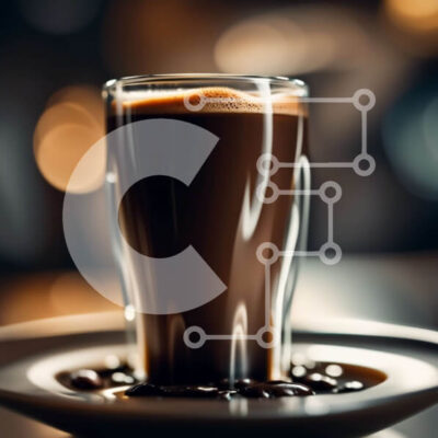 Intra Συλλεκτικό Ξύλινο Παζλ Plywood  4mm - Άνετο και οικείο: Κοντινό πλάνο ενός φλιτζάνι ζεστού καφέ σε ένα πιατάκι Σε Ξύλινο Κουτί - Διαστάσεις: 10x10 cm – 25 κομμάτια - Image 1