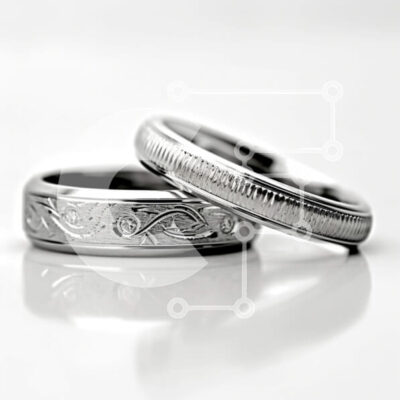 Intra Συλλεκτικό Ξύλινο Παζλ Plywood  4mm - Εκπληκτικές βέρες με περίπλοκα σχέδια Σε Ξύλινο Κουτί - Διαστάσεις: 10x10 cm – 25 κομμάτια - Image 1