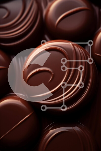 Intra Συλλεκτικό Ξύλινο Παζλ Plywood  4mm - Νόστιμες και δελεαστικές μπάρες σοκολάτας από κοντά Σε Ξύλινο Κουτί - Διαστάσεις: 10x10 cm – 25 κομμάτια