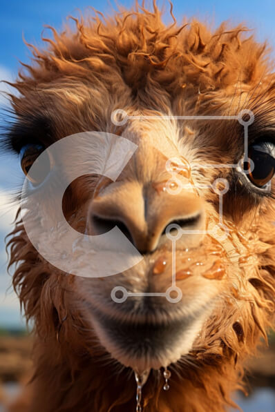 Intra Συλλεκτικό Ξύλινο Παζλ Plywood  4mm - Όμορφη κοντινή εικόνα μιας λάμα με σταγονίδια νερού Σε Ξύλινο Κουτί - Διαστάσεις: 10x10 cm – 25 κομμάτια