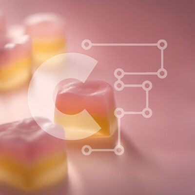 Intra Συλλεκτικό Ξύλινο Παζλ Plywood 4mm - Ποικιλία ζαχαρωτών στο τραπέζι Σε Ξύλινο Κουτί - Διαστάσεις: 10x10 cm – 25 κομμάτια - Image 1