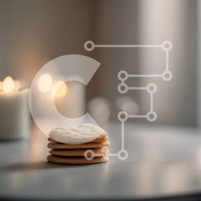 Intra Συλλεκτικό Ξύλινο Παζλ Plywood  4mm - Στοίβα από μπισκότα με κεριά στο φως των κεριών Σε Ξύλινο Κουτί - Διαστάσεις: 10x10 cm – 25 κομμάτια - Image 1