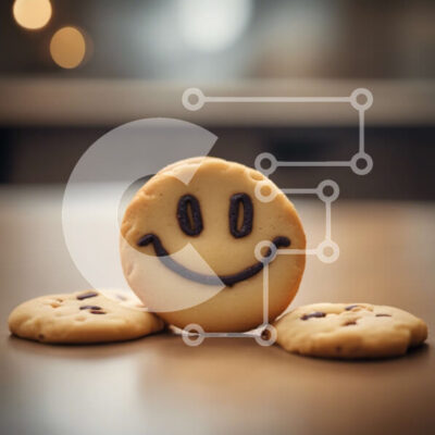 Intra Συλλεκτικό Ξύλινο Παζλ Plywood  4mm - Cookies Smiley Face για γιορτές και ειδικές περιστάσεις Σε Ξύλινο Κουτί - Διαστάσεις: 10x10 cm – 25 κομμάτια - Image 1