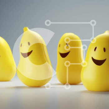 Intra Συλλεκτικό Ξύλινο Παζλ Plywood  4mm - Χαρούμενες και νόστιμες μπανάνες Σε Ξύλινο Κουτί - Διαστάσεις: 10x10 cm – 25 κομμάτια - Image 1