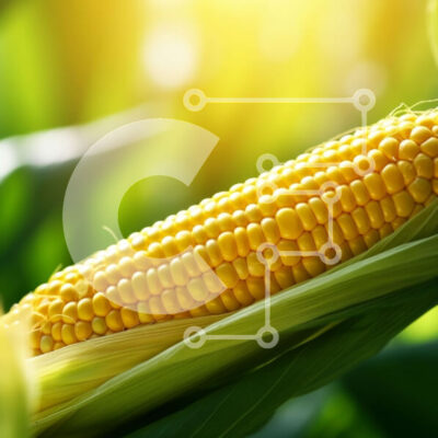 Intra Συλλεκτικό Ξύλινο Παζλ Plywood  4mm - Κοντινό πλάνο ενός μόνο στάχυ στο στάχυ Σε Ξύλινο Κουτί - Διαστάσεις: 10x10 cm – 25 κομμάτια - Image 1