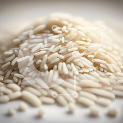 Intra Συλλεκτικό Ξύλινο Παζλ Plywood  4mm - Υψηλής ποιότητας εικόνα ενός σωρού από λευκό ρύζι Σε Ξύλινο Κουτί - Διαστάσεις: 10x10 cm – 25 κομμάτια - Image 1