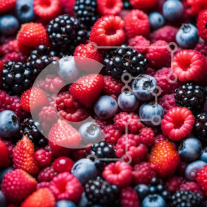 Intra Συλλεκτικό Ξύλινο Παζλ Plywood  4mm - Ζωντανά και φρέσκα μούρα - φράουλες, βατόμουρα και σμέουρα Σε Ξύλινο Κουτί - Διαστάσεις: 10x10 cm – 25 κομμάτια