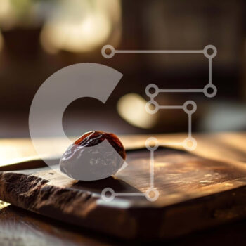 Intra Συλλεκτικό Ξύλινο Παζλ Plywood  4mm - Φρούτα σε ξύλινη σανίδα Σε Ξύλινο Κουτί - Διαστάσεις: 10x10 cm – 25 κομμάτια - Image 1