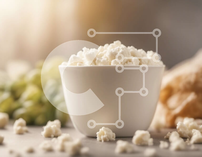 Intra Συλλεκτικό Ξύλινο Παζλ Plywood  4mm - Τυρί με σταφύλια και ψωμί σε σκοτεινή επιφάνεια Σε Ξύλινο Κουτί - Διαστάσεις: 10x10 cm – 25 κομμάτια