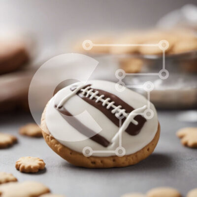 Intra Συλλεκτικό Ξύλινο Παζλ Plywood 4mm - Μπισκότο σε σχήμα ποδοσφαίρου με γλάσο και πασπάλισμα Σε Ξύλινο Κουτί - Διαστάσεις: 10x10 cm – 25 κομμάτια - Image 1