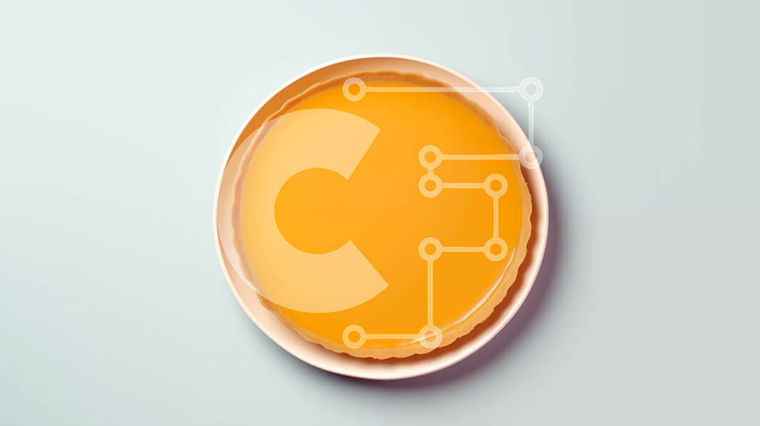 Intra Συλλεκτικό Ξύλινο Παζλ Plywood  4mm - Λευκό πιάτο με γέμιση οβάλ πορτοκαλόπιτας Σε Ξύλινο Κουτί - Διαστάσεις: 10x10 cm – 25 κομμάτια