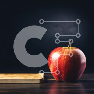 Intra Συλλεκτικό Ξύλινο Παζλ Plywood  4mm - Κόκκινο μήλο σε ξύλινο τραπέζι Σε Ξύλινο Κουτί - Διαστάσεις: 10x10 cm – 25 κομμάτια - Image 1