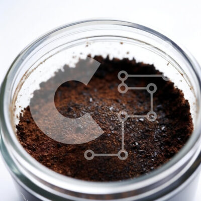 Intra Συλλεκτικό Ξύλινο Παζλ Plywood  4mm - Βάζο σκόνης καφέ σκούρου καφέ Σε Ξύλινο Κουτί - Διαστάσεις: 10x10 cm – 25 κομμάτια - Image 1