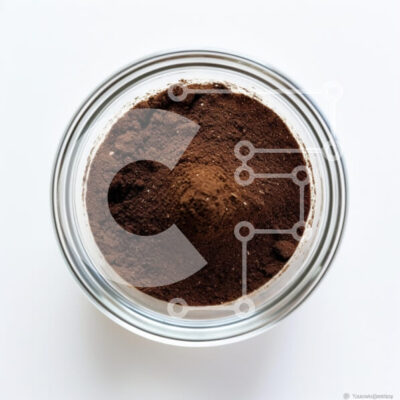 Intra Συλλεκτικό Ξύλινο Παζλ Plywood  4mm - Γυάλινο βάζο με σκούρα καφέ σκόνη Σε Ξύλινο Κουτί - Διαστάσεις: 10x10 cm – 25 κομμάτια - Image 1