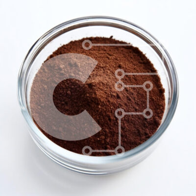 Intra Συλλεκτικό Ξύλινο Παζλ Plywood  4mm - Σκούρα καφέ σκόνη σε διαφανές γυάλινο μπολ Σε Ξύλινο Κουτί - Διαστάσεις: 10x10 cm – 25 κομμάτια - Image 1