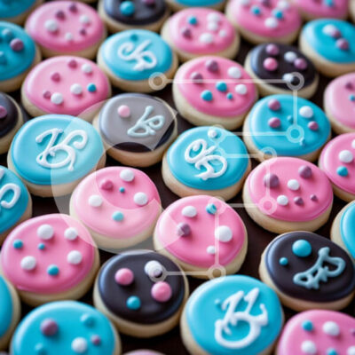 Intra Συλλεκτικό Ξύλινο Παζλ Plywood  4mm - Πολύχρωμα μπισκότα γράμματος «β». Σε Ξύλινο Κουτί - Διαστάσεις: 10x10 cm – 25 κομμάτια - Image 1