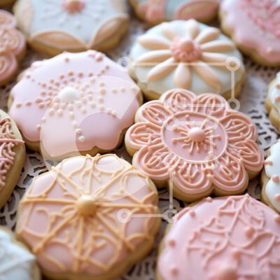 Intra Συλλεκτικό Ξύλινο Παζλ Plywood  4mm - Διακοσμητικά παγωμένα μπισκότα Σε Ξύλινο Κουτί - Διαστάσεις: 10x10 cm – 25 κομμάτια - Image 1