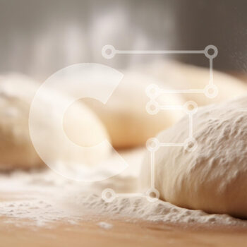 Intra Συλλεκτικό Ξύλινο Παζλ Plywood  4mm - Φρεσκοφτιαγμένη Ζύμη σε Ξύλινη Επιφάνεια Σε Ξύλινο Κουτί - Διαστάσεις: 10x10 cm – 25 κομμάτια - Image 1