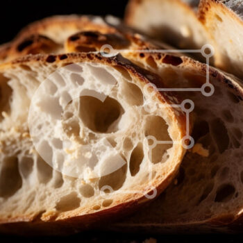 Intra Συλλεκτικό Ξύλινο Παζλ Plywood  4mm - Χειροτεχνικές φέτες ψωμιού Σε Ξύλινο Κουτί - Διαστάσεις: 10x10 cm – 25 κομμάτια - Image 1