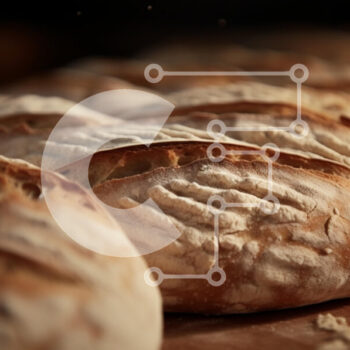 Intra Συλλεκτικό Ξύλινο Παζλ Plywood  4mm - Φρεσκοψημένο βιοτεχνικό ψωμί Σε Ξύλινο Κουτί - Διαστάσεις: 10x10 cm – 25 κομμάτια - Image 1