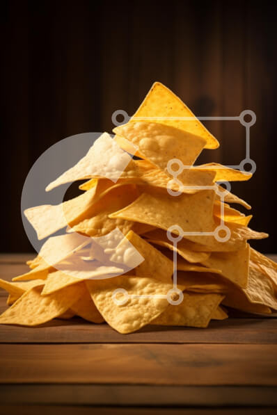 Intra Συλλεκτικό Ξύλινο Παζλ Plywood  4mm - Σωρός τσιπς τορτίγιας Σε Ξύλινο Κουτί - Διαστάσεις: 10x10 cm – 25 κομμάτια