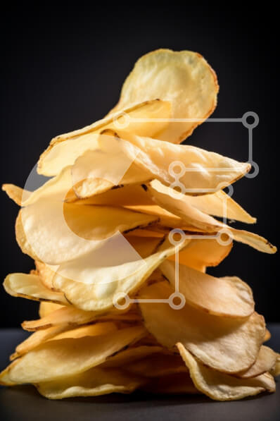 Intra Συλλεκτικό Ξύλινο Παζλ Plywood  4mm - Στοίβα από πατατάκια Σε Ξύλινο Κουτί - Διαστάσεις: 10x10 cm – 25 κομμάτια