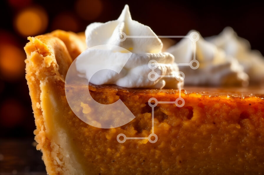 Intra Συλλεκτικό Ξύλινο Παζλ Plywood  4mm - Φέτα κολοκυθόπιτα με σαντιγί Σε Ξύλινο Κουτί - Διαστάσεις: 10x10 cm – 25 κομμάτια