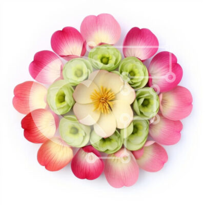 Intra Συλλεκτικό Ξύλινο Παζλ Plywood  4mm - Κομψή φλοράλ σύνθεση Σε Ξύλινο Κουτί - Διαστάσεις: 10x10 cm – 25 κομμάτια - Image 1