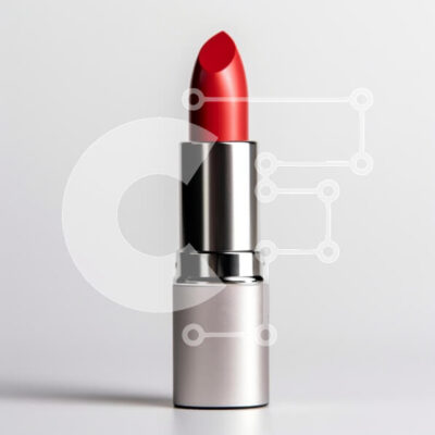 Intra Συλλεκτικό Ξύλινο Παζλ Plywood  4mm - Κόκκινο κραγιόν σε ασημί συσκευασία Σε Ξύλινο Κουτί - Διαστάσεις: 10x10 cm – 25 κομμάτια - Image 1