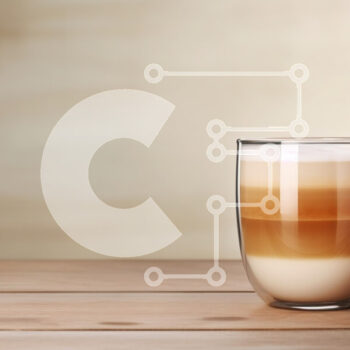 Intra Συλλεκτικό Ξύλινο Παζλ Plywood  4mm - Latte με στρώσεις σε ένα διαφανές ποτήρι Σε Ξύλινο Κουτί - Διαστάσεις: 10x10 cm – 25 κομμάτια - Image 1