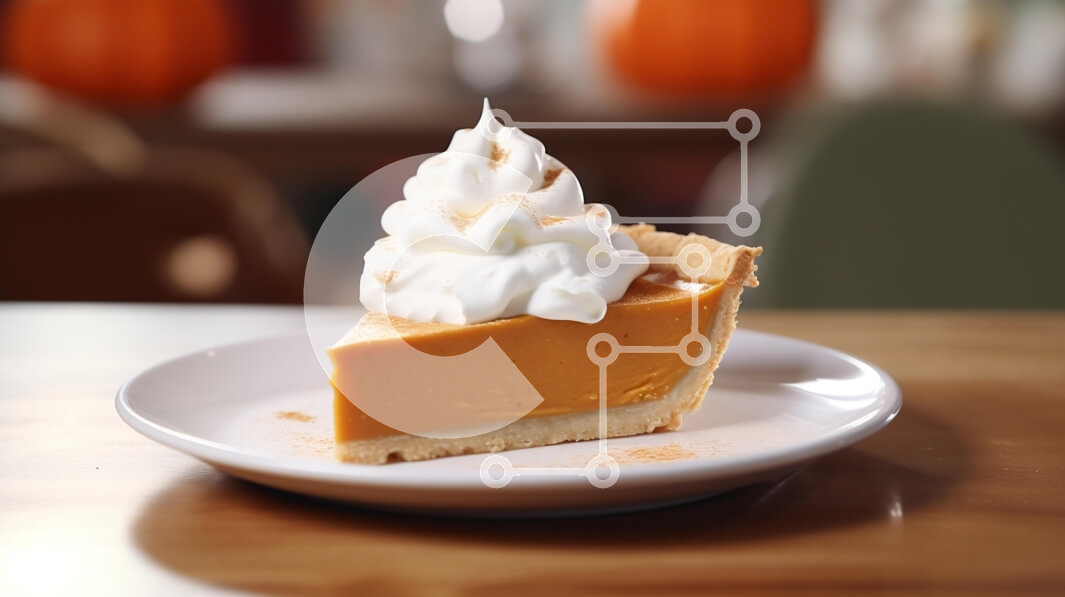 Intra Συλλεκτικό Ξύλινο Παζλ Plywood  4mm - Φέτα κολοκυθόπιτα με σαντιγί Σε Ξύλινο Κουτί - Διαστάσεις: 10x10 cm – 25 κομμάτια