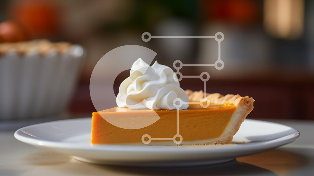 Intra Συλλεκτικό Ξύλινο Παζλ Plywood  4mm - Φέτα κολοκυθόπιτα με σαντιγί Σε Ξύλινο Κουτί - Διαστάσεις: 10x10 cm – 25 κομμάτια