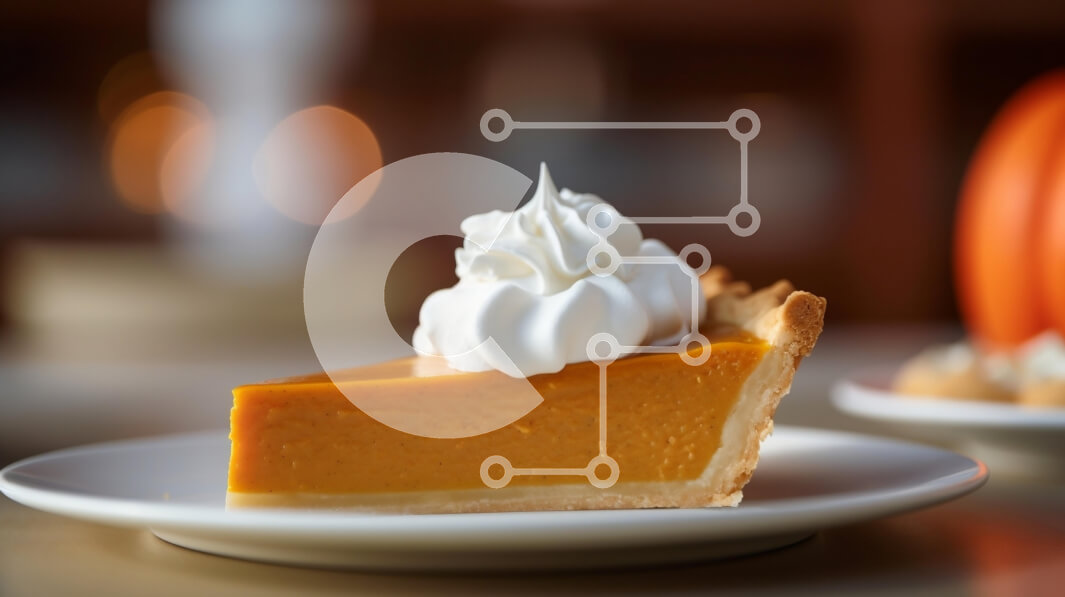 Intra Συλλεκτικό Ξύλινο Παζλ Plywood  4mm - Φέτα κολοκυθόπιτα με σαντιγί Σε Ξύλινο Κουτί - Διαστάσεις: 10x10 cm – 25 κομμάτια