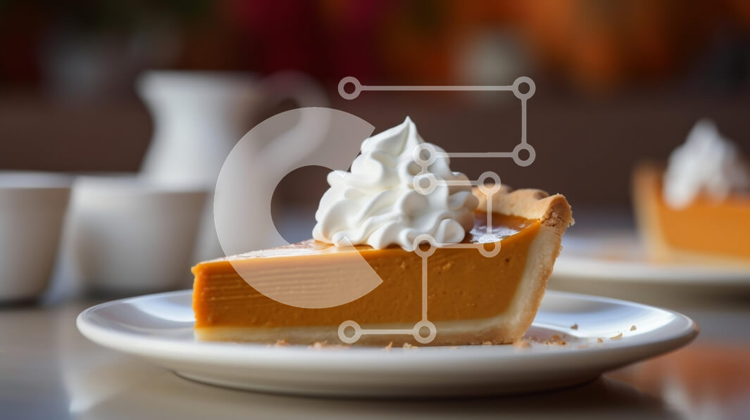 Intra Συλλεκτικό Ξύλινο Παζλ Plywood  4mm - Φέτα κολοκυθόπιτα με σαντιγί Σε Ξύλινο Κουτί - Διαστάσεις: 10x10 cm – 25 κομμάτια