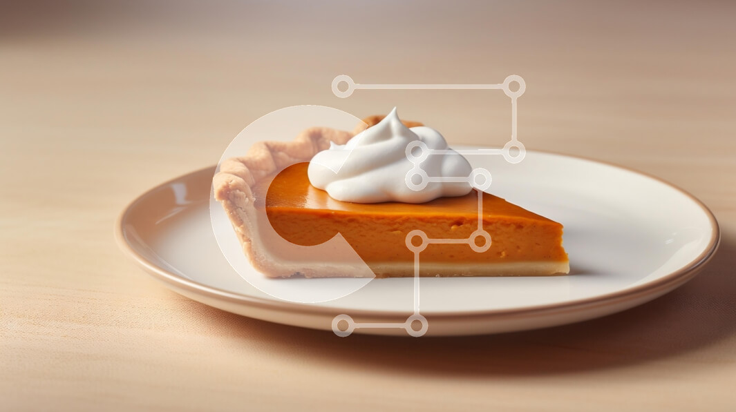 Intra Συλλεκτικό Ξύλινο Παζλ Plywood  4mm - Φέτα κολοκυθόπιτα με σαντιγί Σε Ξύλινο Κουτί - Διαστάσεις: 10x10 cm – 25 κομμάτια