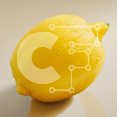 Intra Συλλεκτικό Ξύλινο Παζλ Plywood 4mm - Φρέσκο λεμόνι με σταγονίδια νερού Σε Ξύλινο Κουτί - Διαστάσεις: 10x10 cm – 25 κομμάτια - Image 1