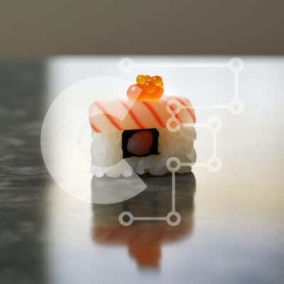 Intra Συλλεκτικό Ξύλινο Παζλ Plywood 4mm - Sushi House Delight Σε Ξύλινο Κουτί - Διαστάσεις: 10x10 cm – 25 κομμάτια - Image 1