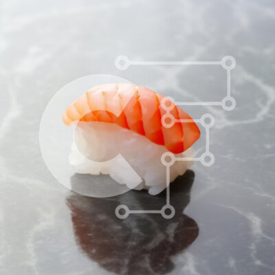 Intra Συλλεκτικό Ξύλινο Παζλ Plywood  4mm - Καλλιτεχνική παρουσίαση σούσι Σε Ξύλινο Κουτί - Διαστάσεις: 10x10 cm – 25 κομμάτια - Image 1