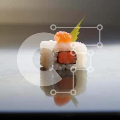 Intra Συλλεκτικό Ξύλινο Παζλ Plywood  4mm - Καλλιτεχνική παρουσίαση σούσι Σε Ξύλινο Κουτί - Διαστάσεις: 10x10 cm – 25 κομμάτια - Image 1