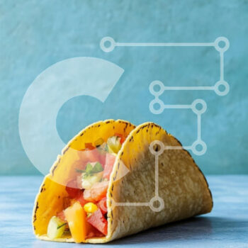 Intra Συλλεκτικό Ξύλινο Παζλ Plywood  4mm - Taco με φρέσκα λαχανικά Σε Ξύλινο Κουτί - Διαστάσεις: 10x10 cm – 25 κομμάτια - Image 1