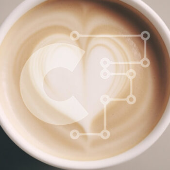 Intra Συλλεκτικό Ξύλινο Παζλ Plywood  4mm - Latte Art σε σχήμα καρδιάς Σε Ξύλινο Κουτί - Διαστάσεις: 10x10 cm – 25 κομμάτια - Image 1