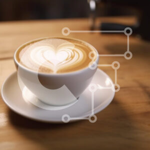 Intra Συλλεκτικό Ξύλινο Παζλ Plywood  4mm - Latte Art σε ένα ζεστό περιβάλλον Σε Ξύλινο Κουτί - Διαστάσεις: 10x10 cm – 25 κομμάτια