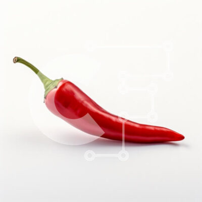 Intra Συλλεκτικό Ξύλινο Παζλ Plywood 4mm - Φρέσκο κόκκινο πιπέρι τσίλι Σε Ξύλινο Κουτί - Διαστάσεις: 10x10 cm – 25 κομμάτια - Image 1